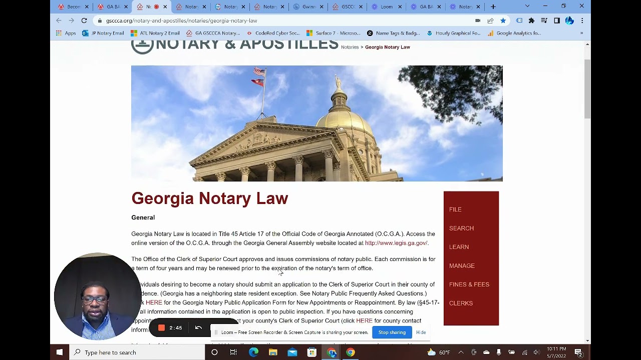 How to become a Notary Public in Georgia (in May 2022)