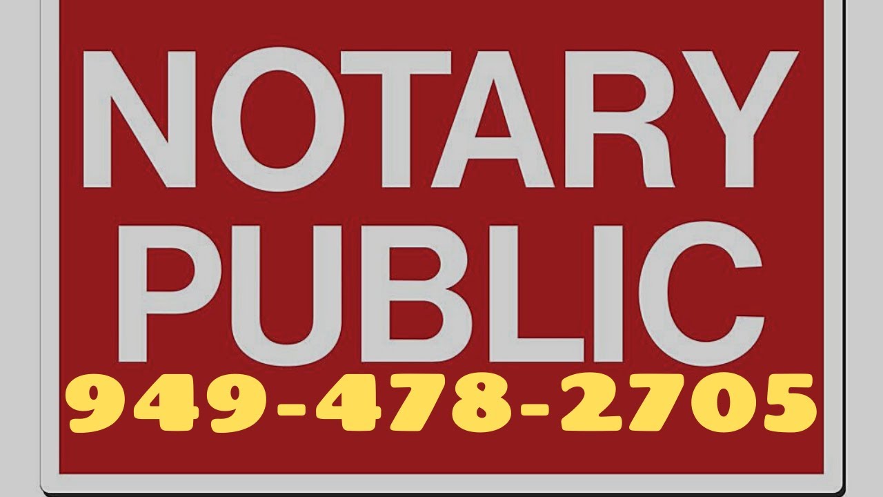 Mobile Notary Public Service Near Me In Irvine California | 949-478-2705 - ADC Mobile Notary