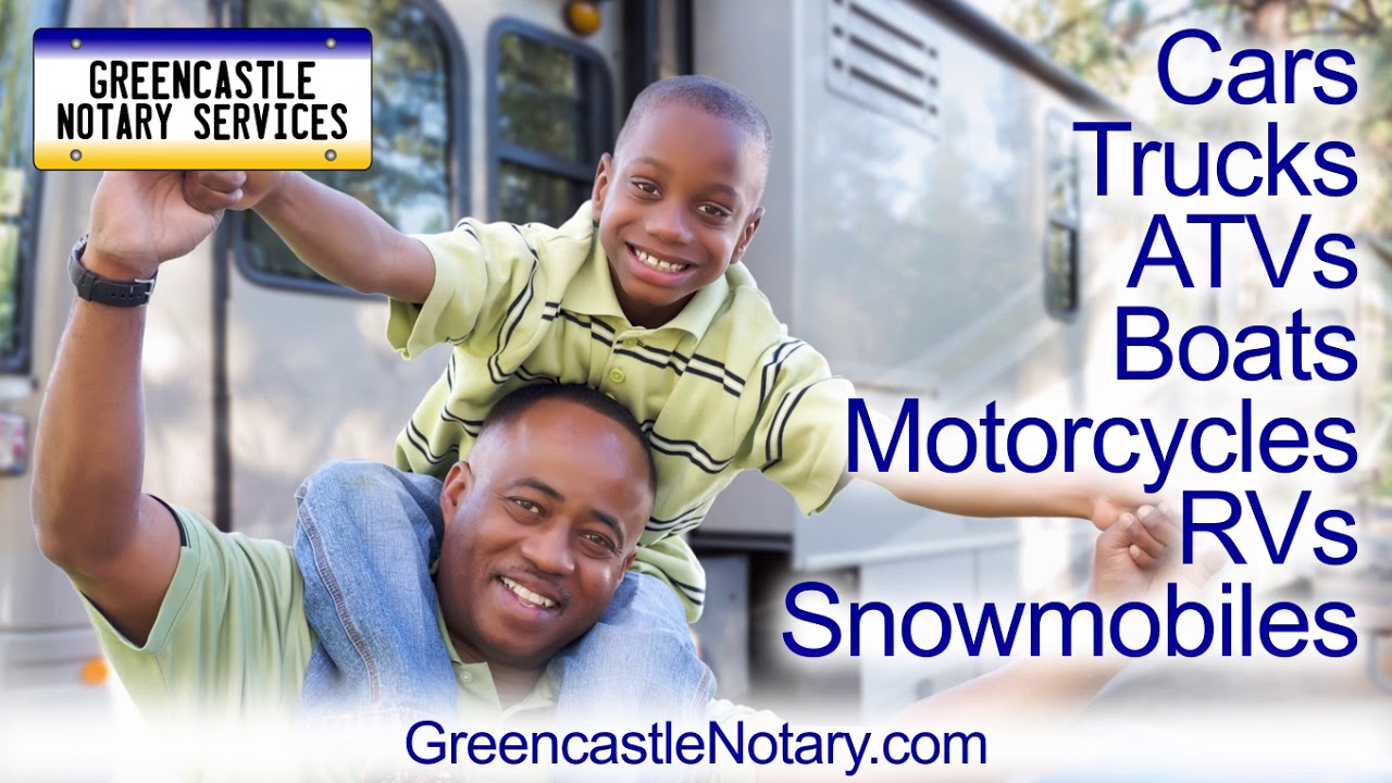 Tag, Title, Registration & Notary Near Me | Greencastle Notary | Greencastle, PA