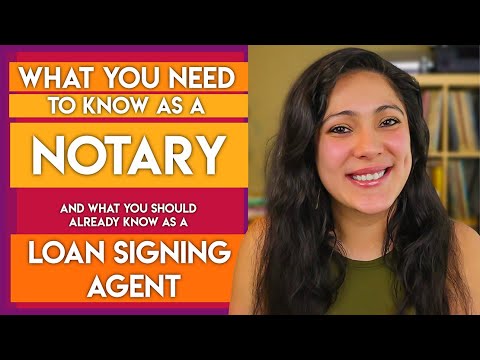 NOTARY PUBLIC TRAINING & A Refresher For  NOTARY / LOAN SIGNING AGENTS!