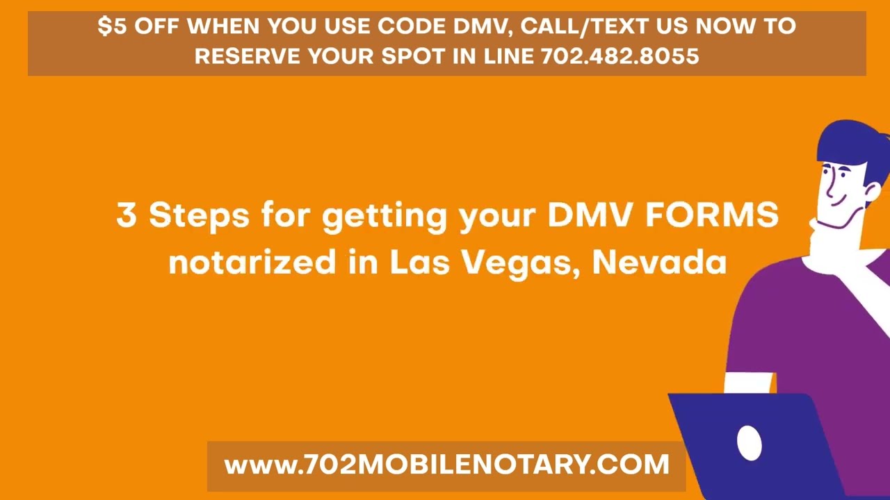 How to get DMV Form Notary Near Me - 702mobilenotary.com