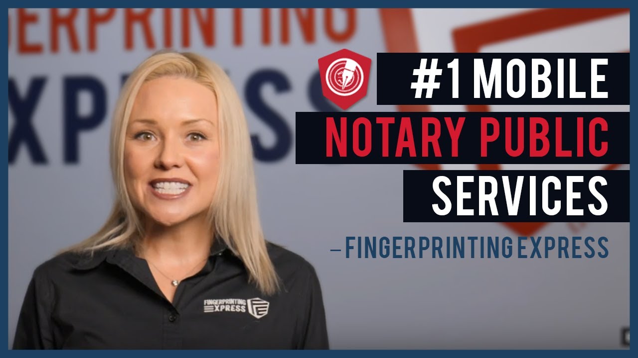 Mobile Fingerprinting & Notary Services | Las Vegas Reno Carson City NV