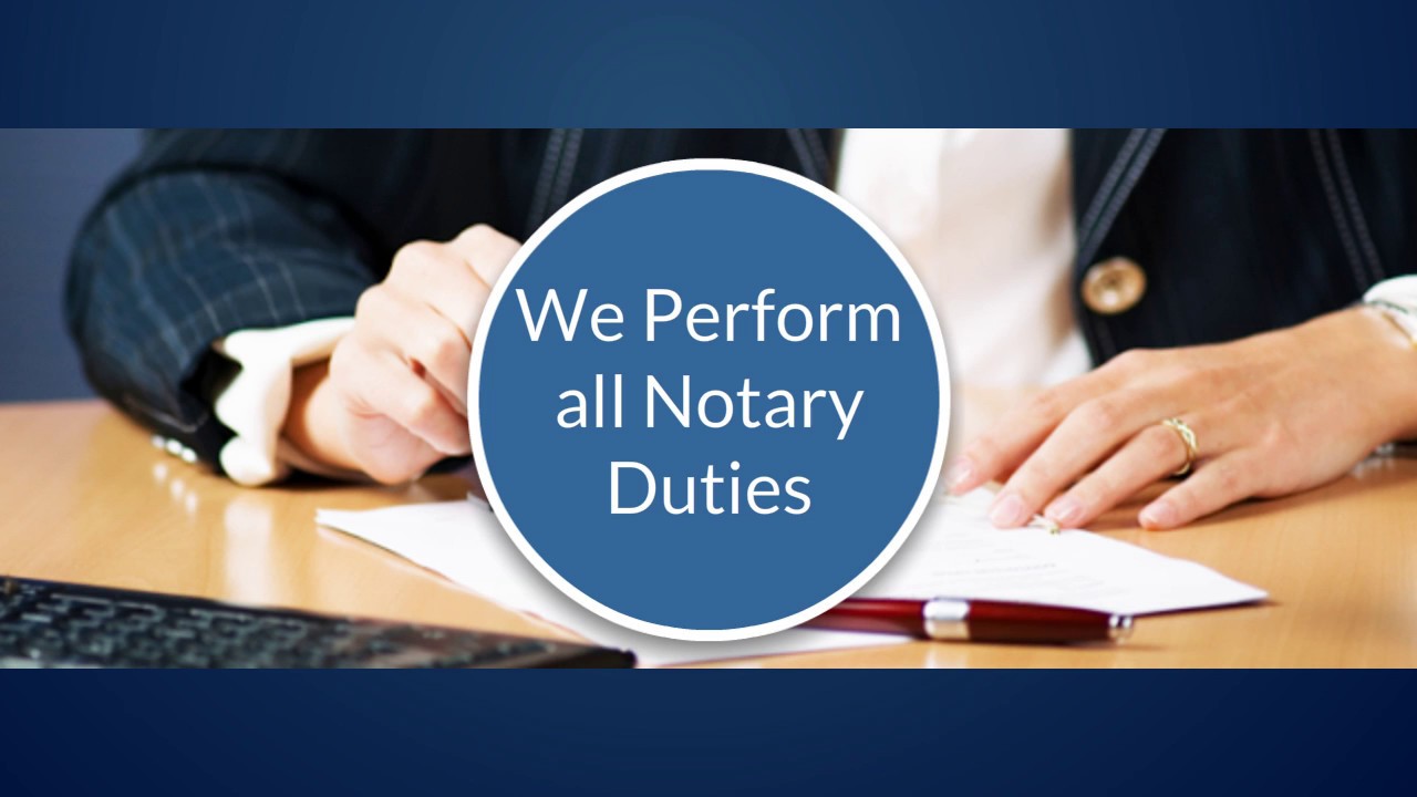 Notary Public Services | Notary Services| Notary Public | NJ Notary | (609)-379-5152