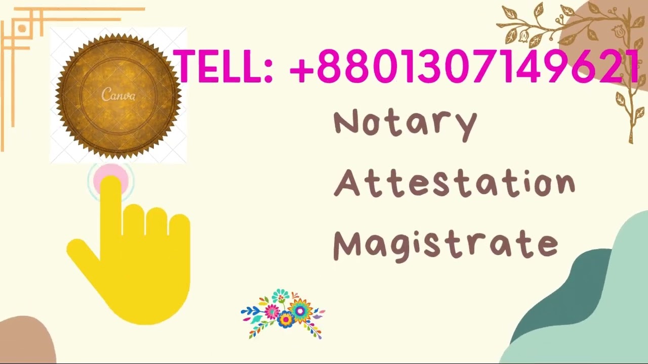 Notary Public in Dhaka/ BD Travels & Translation