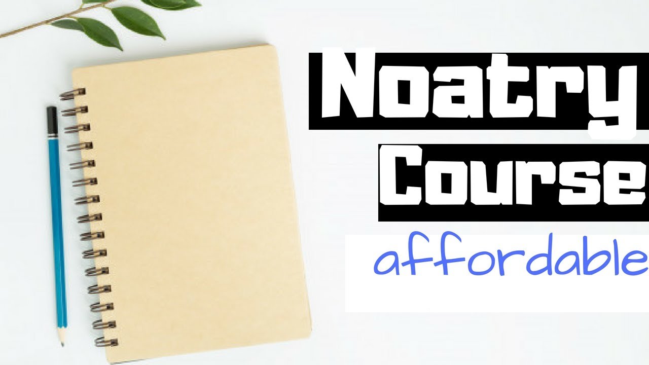 Online Notary Course for Cheap [California + Other States]  Notary Public Course