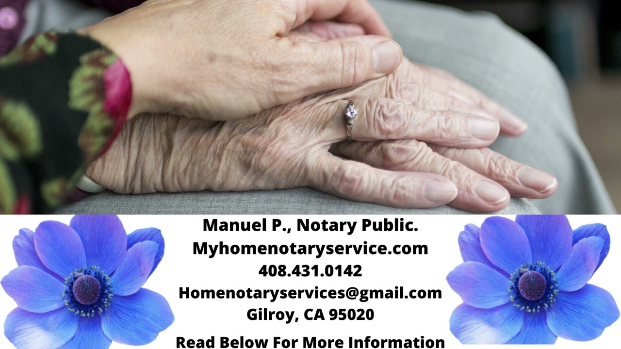 Gilroy senior Center 7371 Hanna St. Gilroy CA, 95020 Notary near me services. Open Early and Late