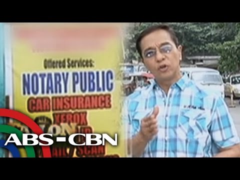 Failon Ngayon: Notary Public