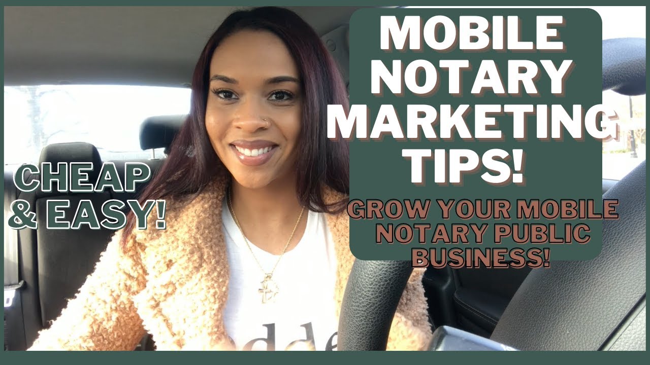 Growing  and Marketing your Notary Public Business!