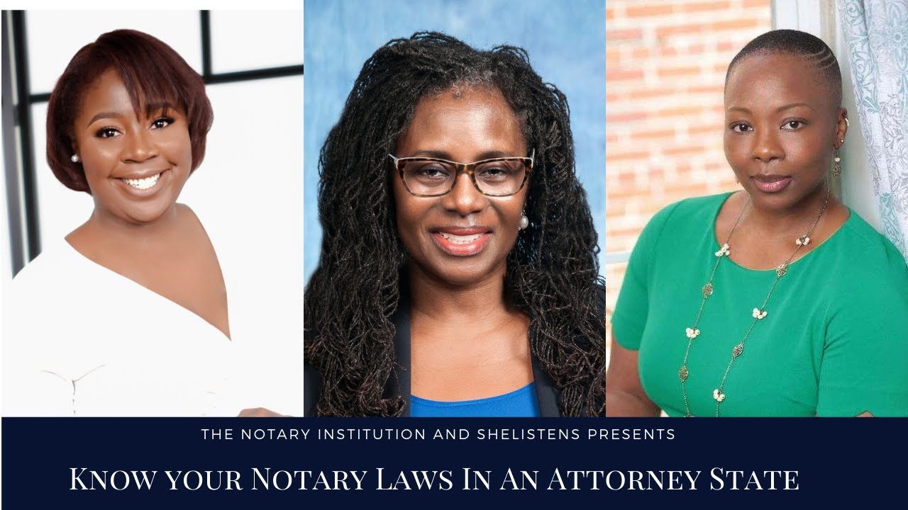 Know your Notary Laws In An Attorney State