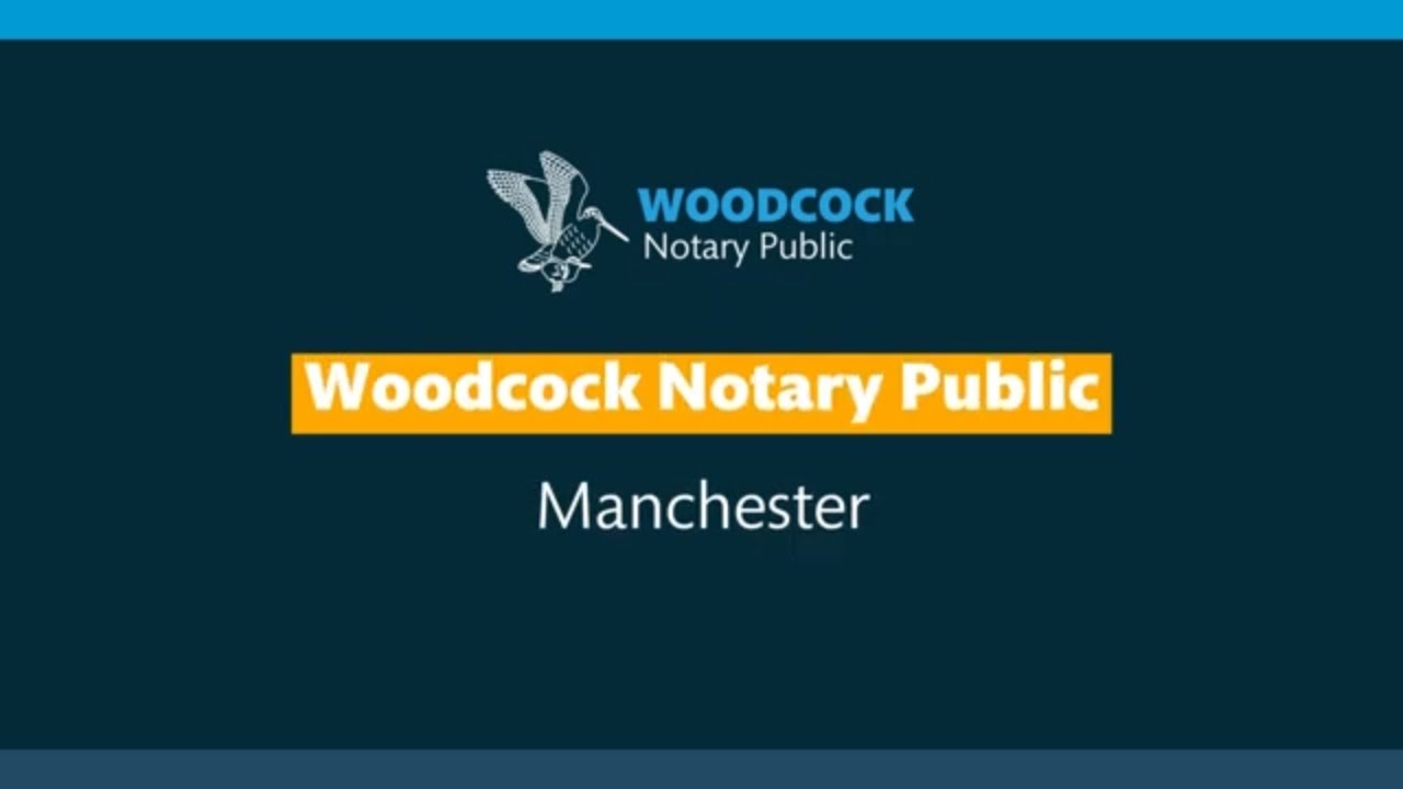 Notary Public Services in Manchester - book your appointment with our notary public